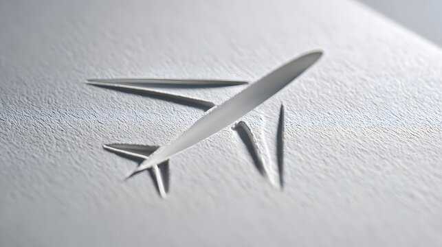 Refined travel emblem capturing global connectivity with a sleek airplane icon set against a pristine white canvas evoking modern efficiency and minimalist design