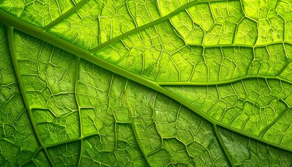 Fresh green leaf texture, leaf macro background