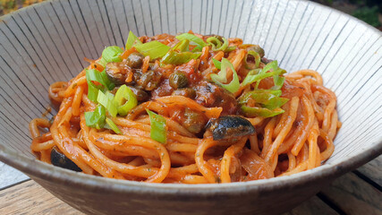 spaghetti alla puttanesca