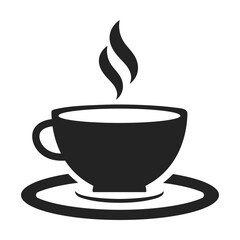 coffee cup flat vector icon