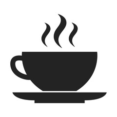 coffee cup flat vector icon