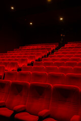 Obraz premium Empty Cinema Seats