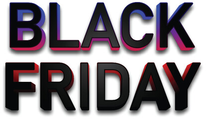 Black friday sale promotion, advertising banner for seasonal discount offer vector file