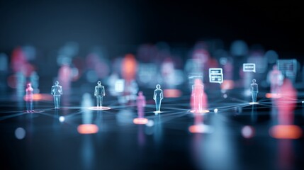 Digital pathways: sustaining continuous business connectivity. Virtual collaboration symbol. Advanced data map: resilient networks for business continuity. Digital communication link.