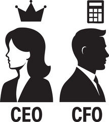  Black Vector Business Team Meeting with Laptop Discussion