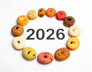 2026 Futuristic Number Design