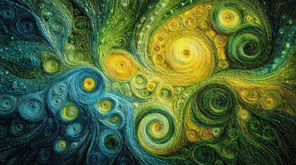 Psychedelic Dream in Motion