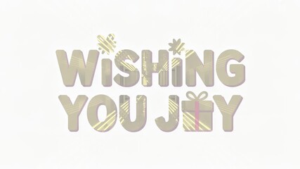 Wishing you joy with a vibrant tunnel video loop that creates a seamless visual experience for screen displays