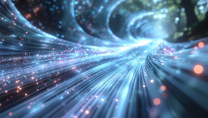 Quantum Communication Across Intelligent Digital Networks