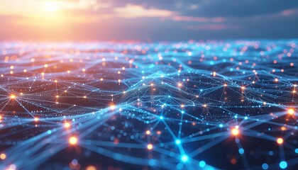 Quantum Communication Across Intelligent Digital Networks