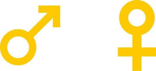 Male and Female Gender Symbols
