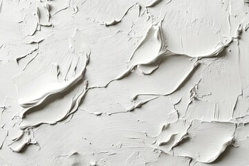 Close up view of white paint texture background for design and artistic purposes