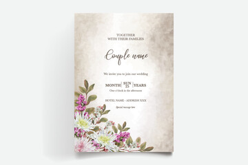 Save the date wedding invitation templates