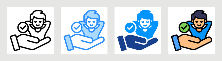 Comfort Icon Collection Set Multiple Style