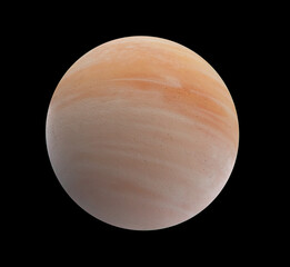 planet venus on black, isolated © wlad074