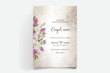 Save the date wedding invitation templates