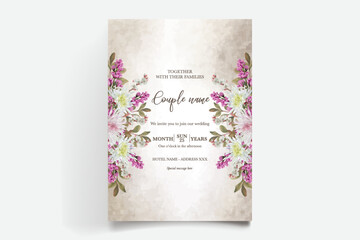 Save the date wedding invitation templates