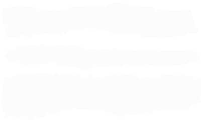 Obraz premium Three horizontal white shapes against a black background in a pixelated style