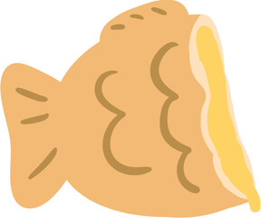 슈크림 붕어빵 꼬리