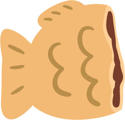 팥 붕어빵 꼬리