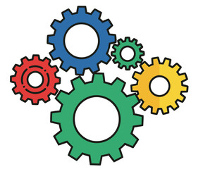 business concept with gears