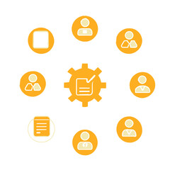 flat icons for web applications