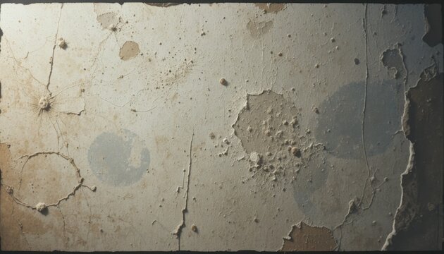 Worn-out film surface texture, realistic dust particles, and soft light leak on one side. - Powered by Adobe