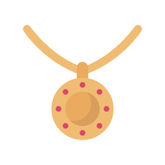 Necklace Vector Icon which can easily modify or edit