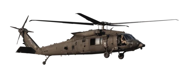 Fototapete Hubschrauber helicopter isolated on transparent background  © SN