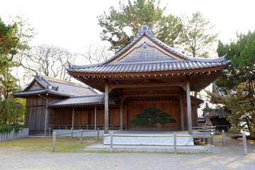 兵庫県　高砂神社境内景観