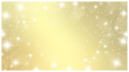 キラキラなメタリックグラデーション背景 ゴールド	
