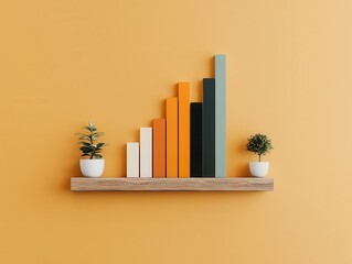 Obraz premium Colorcoded bar graph showing flurelated hospitalizations by age group, datadriven awareness