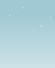 Minimalist Pale Blue Winter Gradient Background