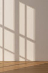 Fototapeta premium Minimal Product Mockup Background with Sunlight