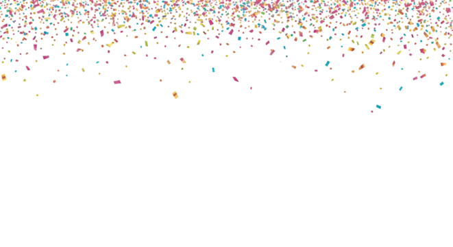 Celebratory Pastel Confetti Cascade Background Graphic Festive Decoration Celebration Design Invitation Party Decor Event Decorating Texture Fun Modern Aesthetic Black Backdrop Minimal Design