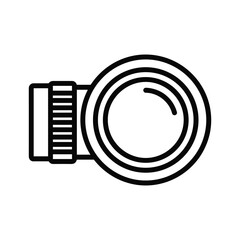 Camera lens icon