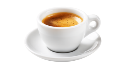 A cup of espresso coffee enjoy the rich aroma and bold flavor of this classic italian beverage perfect for a morning pickmeup