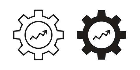 Potential icon logo design element. minimalist style icons