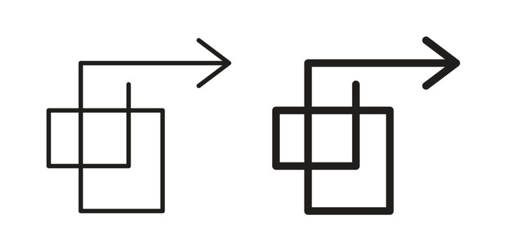 Simplify icon logo design element. minimalist style icons - Powered by Adobe