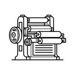 Breakdance line icon isolated on for street dance style