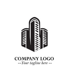 Black and White Chibi Boy Illustration with Jacket and Boots in Bold Thick Line Art Minimal Style