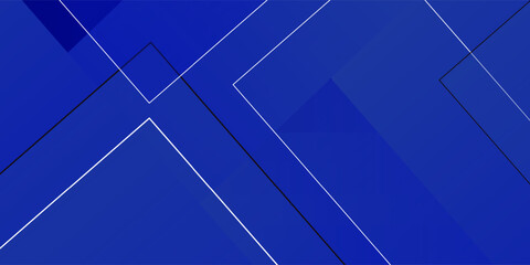 Blue Corporate Background with Cubic Data Professional futuristic Industry
