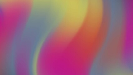 Blurred abstract background with pink, blue, orange, and yellow hues. Perfect for vibrant designs, social media posts, website backgrounds.