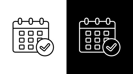 Adherence  White Icon Set Design