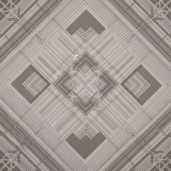 Modern Geometric Minimalist Hijab Pattern in Neutral Tones