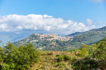 "Castiglione di Sicilia" &ndash; A beautiful town on a hill on the island of Sicily &ndash; Italy