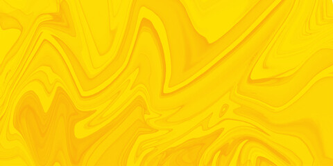 
abstract YELLOW liquid background. Liquid marbling paint texture background. Dynamic Gold and Orange Marbled Fluid Art. Yellow and orange paint pigment mix background.
