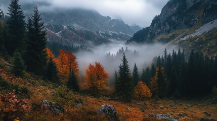 Landscape photograph mountain range night sky filled stars Beautiful winter