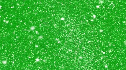 Dynamic water splash element with bright green screen for visual effects work