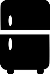 Refrigrator collection icon. Can be used for coloring books.Coloring vector basic element graphic design.Vector of a coloring of a refrigrator. refrigrator technology outline icon.